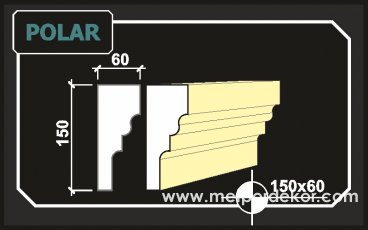 polar <a href="https://www.soveistanbul.mfyajans.com/blog/291-sove-nedir.html" title="Söve Nedir, Söve Ne Demek" alt="Söve Nedir, Pencere ve Kapı Sövesi Nedir"><strong><u>Söve</u></strong></a> 15cm x 6cm